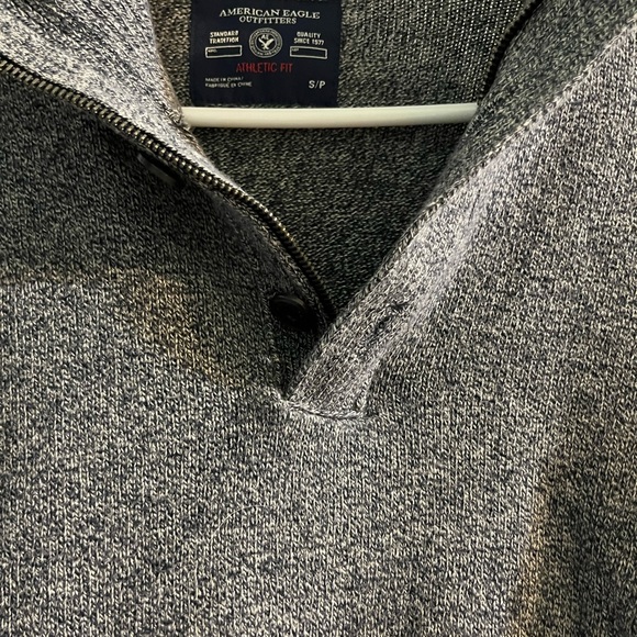 American Eagle Outfitters charcoal sweater. S/P size. - Picture 3 of 5